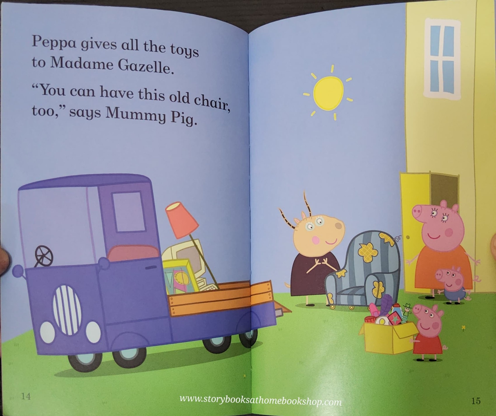 หนังสือนิทานปกอ่อน** 🍅🍓READ IT YOURSELF:PEPPA PIG DADDY PIG'S OLD CHAIR LEVEL1