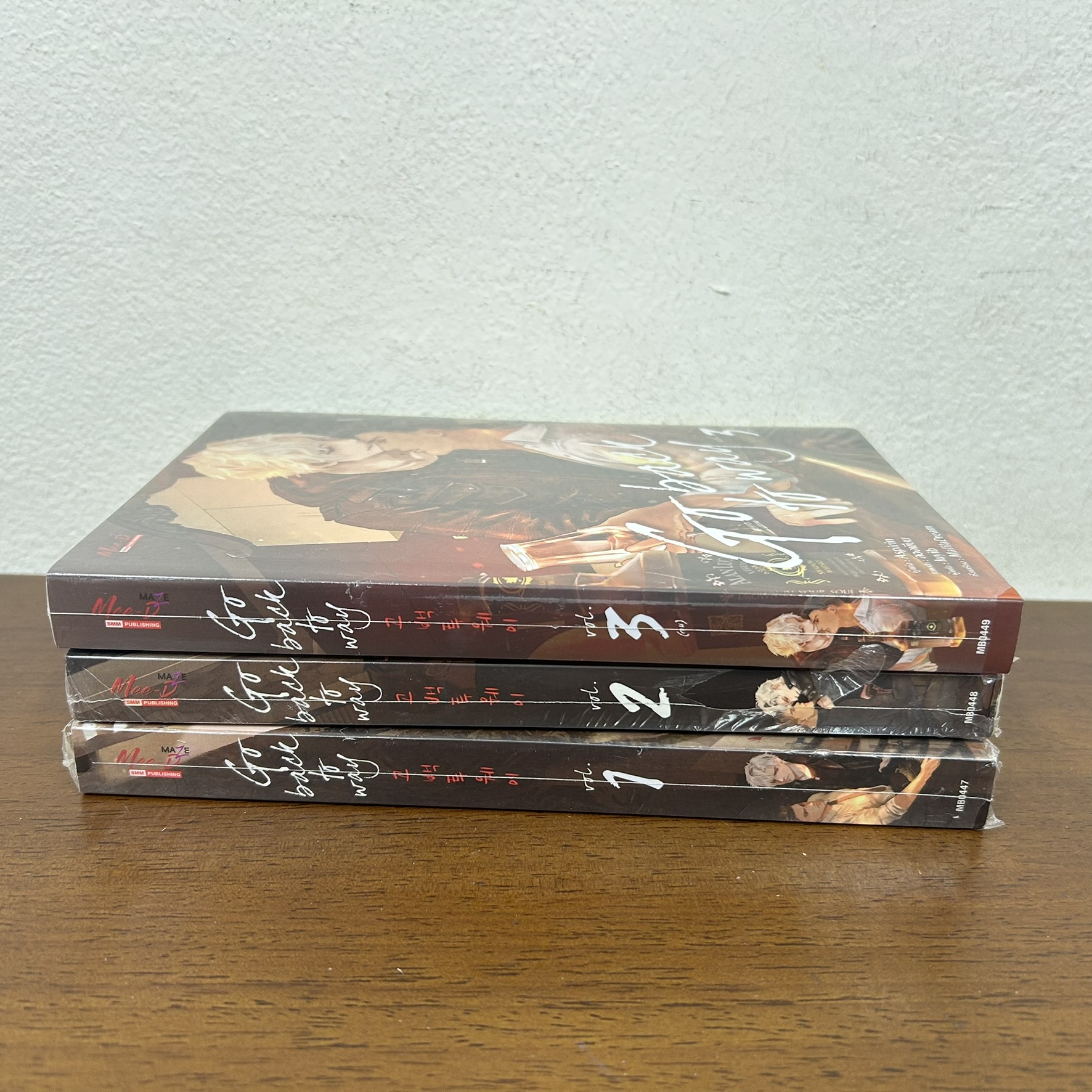 [YAOI] Go back to way เล่ม 1-3 จบ ครบชุด ... Aspirin (มือหนึ่งขีดสัน) นิยายวาย มีดี Meedee