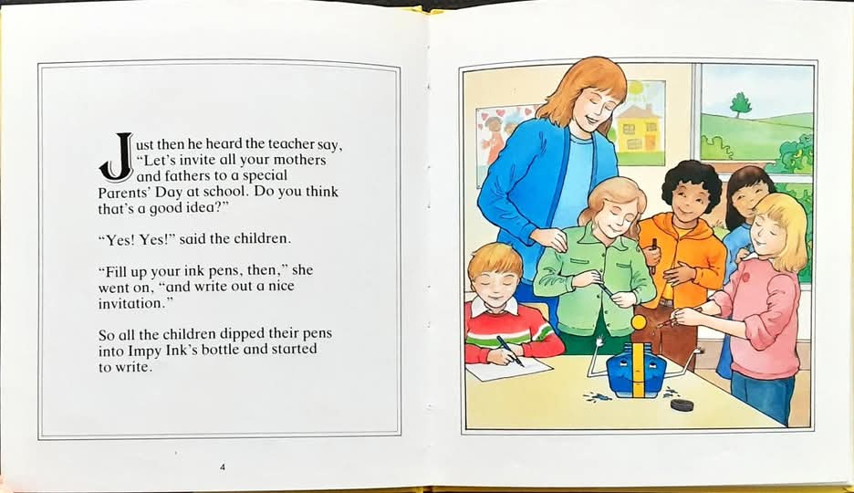 หนังสือนิทานปกแข็ง** 🍅🍓Impy Ink's Invisible Ink by The Letterland storybooks