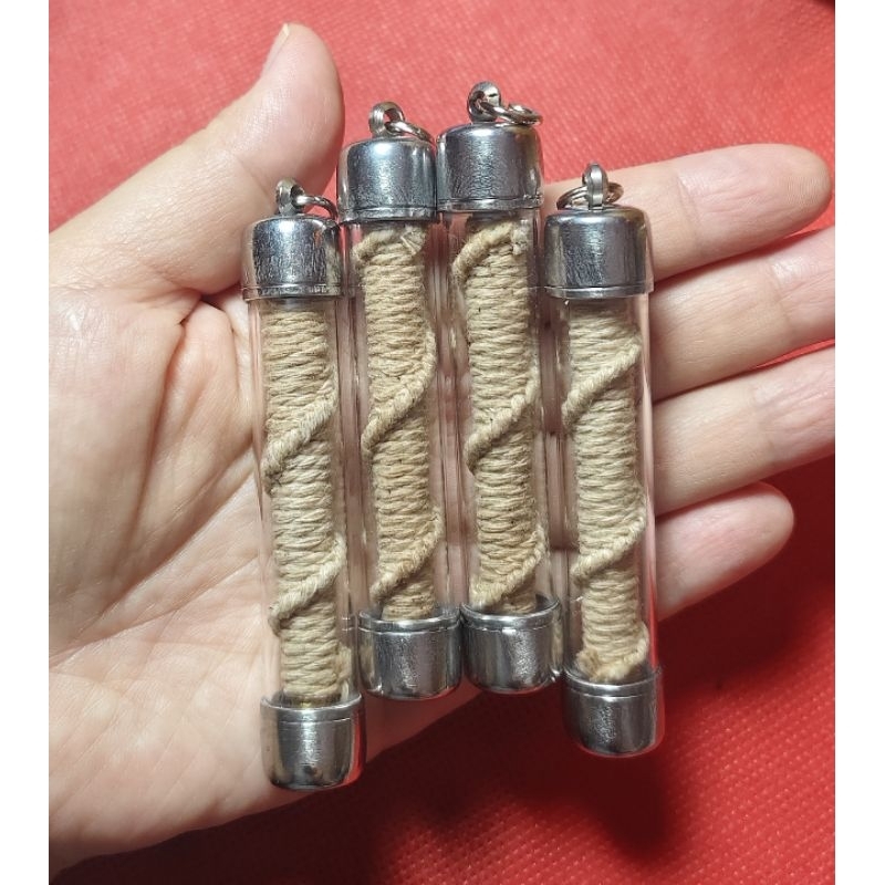 ตะกรุดกันปลอง แช่ว่าน (กันของเสื่อม กันคาถาอาคมเสื่อม กันคัดถอนวิชา กันคุณไสย) รุ่นแรก พ่อท่านมหาพรหม วัดบ้านสวน จ.พัทลุง ปี 2567