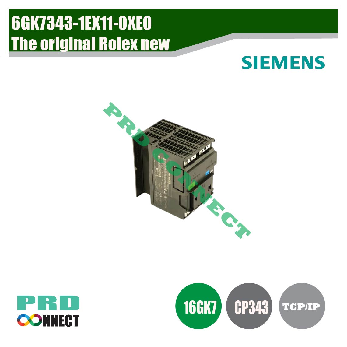 6GK7343-1EX11-0XE0, The original Rolex new, Siemens