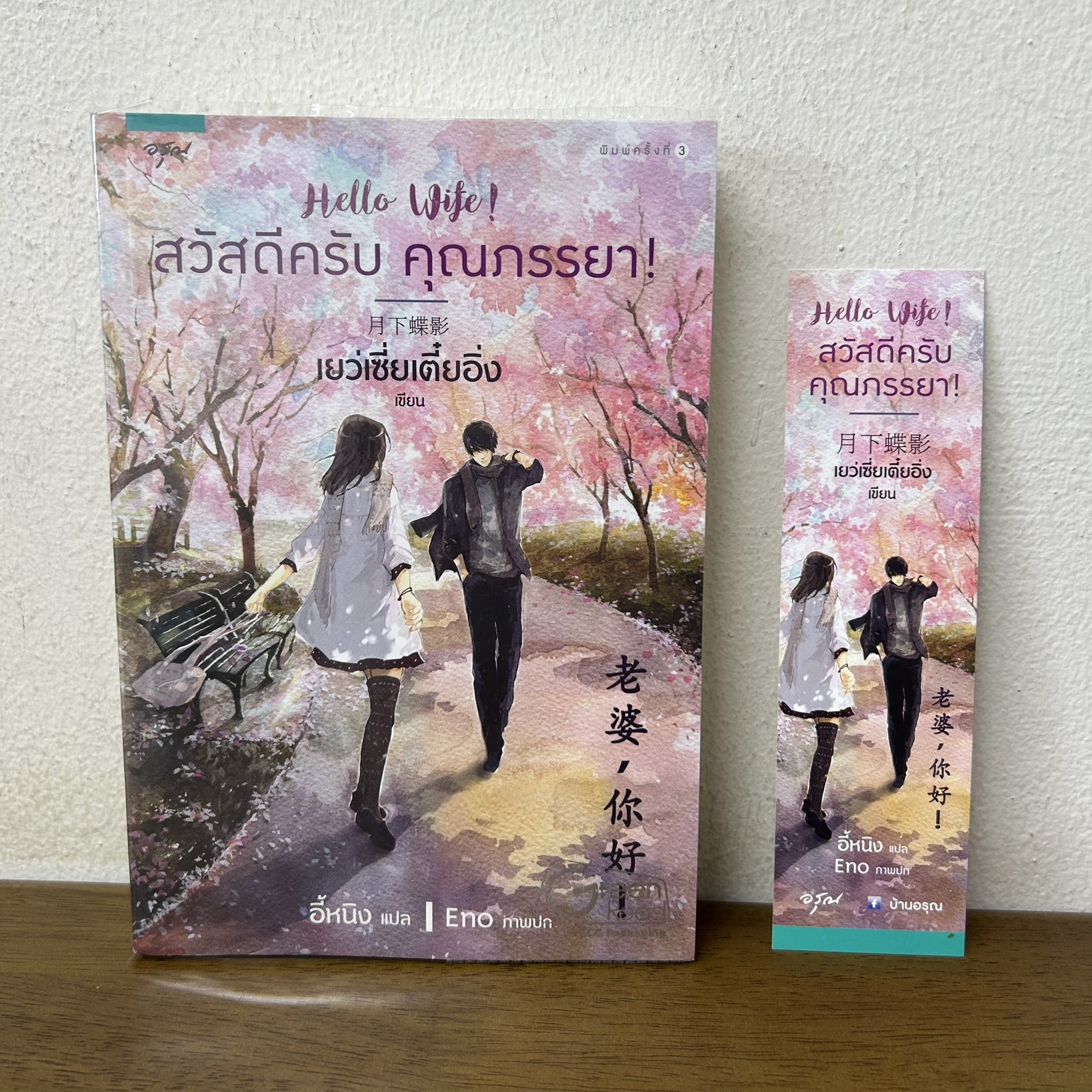 สวัสดีครับ คุณภรรยา! ... เย่ว์เซี่ยเตี๋ยอิ่ง Yue Xia Die Ying (มือสอง) นิยายรัก แปลจีน อรุณ
