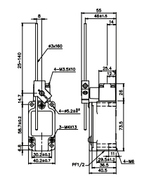 TZ-5107 (WLCL) TZ-5107-2 (WLCL-2) , LIMIT SWITCH, TEND