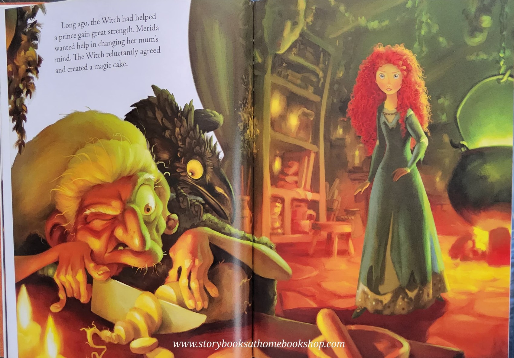 หนังสือนิทานปกแข็ง** 🍅🍅DISNEY PIXAR BRAVE MAGICAL STORY