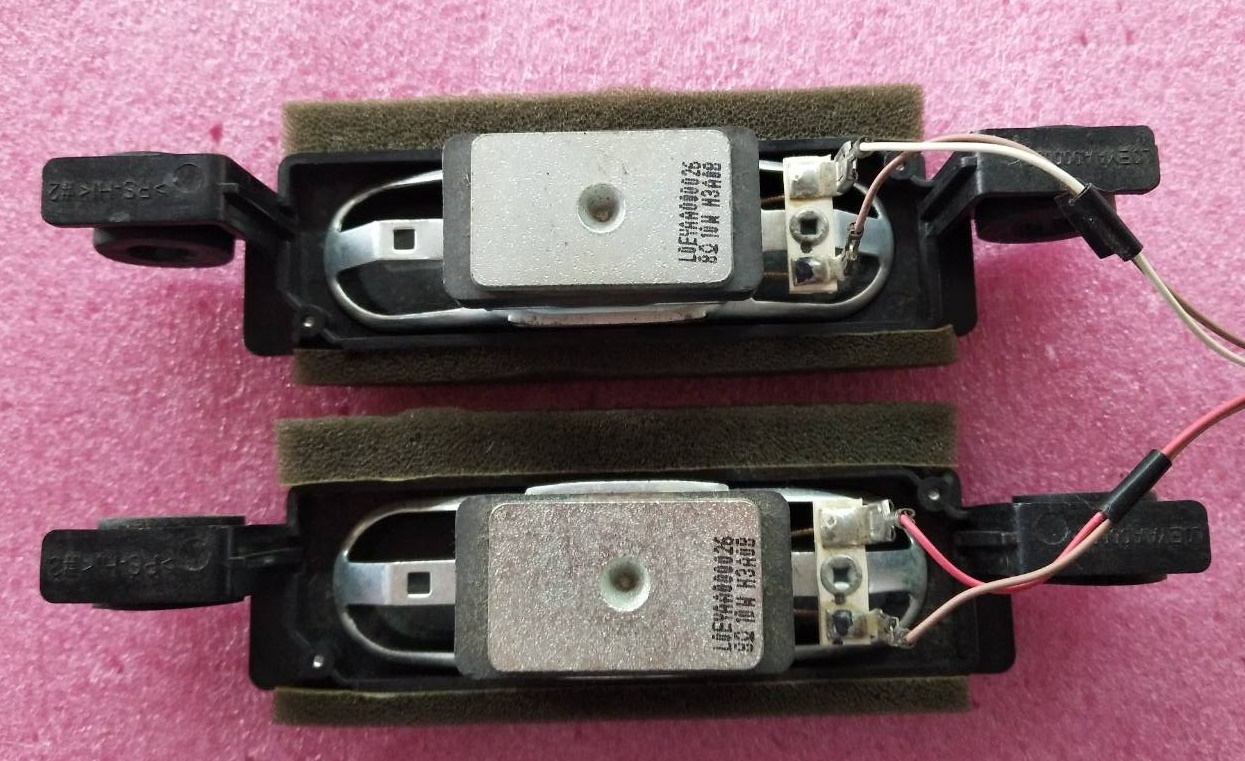ลำโพงทีวี PANASONIC ของแท้ถอดจากเครื่อง รุ่น TH-L39B6T TH-L50B6T TH-L50BL6T พาร์ท L0EYAA000026 8โอมห์ 10วัตต์ ใช้แทนพาร์ทL0EYAA000052 ได้เลย