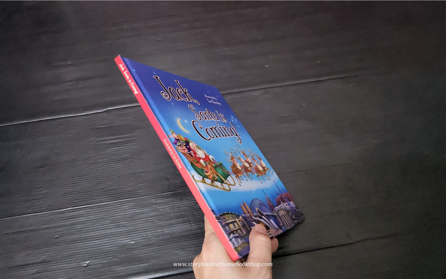 หนังสือนิทานปกแข็ง** 🍅🍅JACK,SANTA IS COMING!