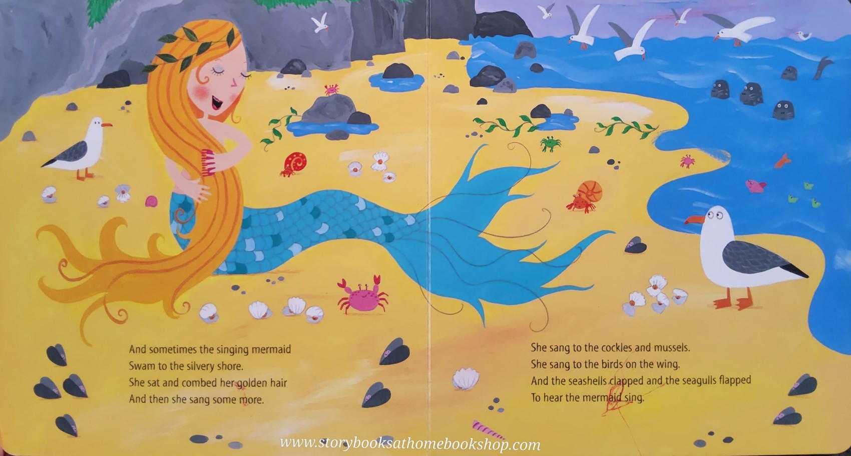 BOARD BOOK ** ð
THE SINGING MERMAID BY JULIA DONALDSON.LYDIA MONKSð