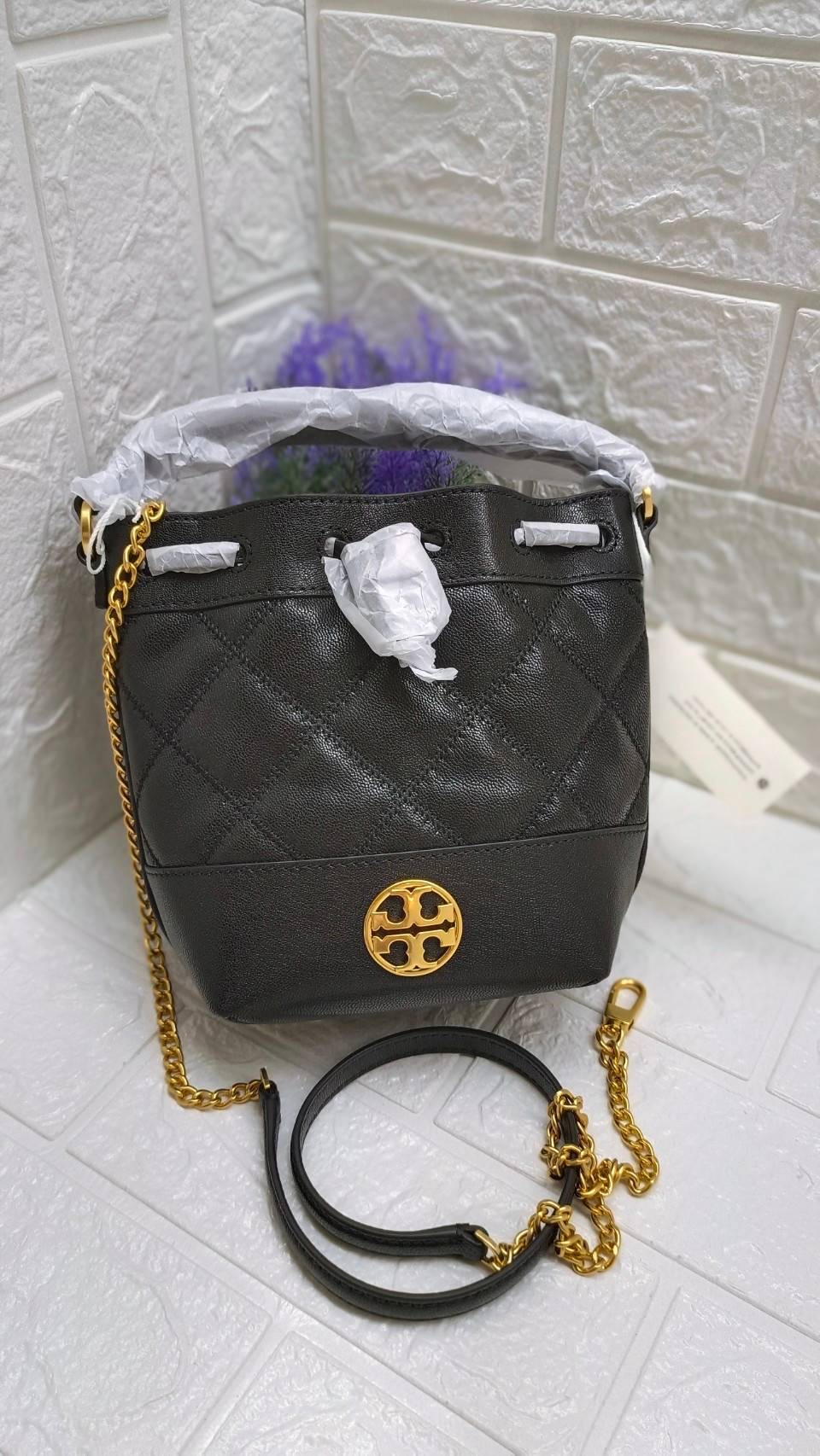 พร้อมส่งNew Tory Burch Willa mini bucket Bag ขนาด L6.3" x H7" x D3.6"