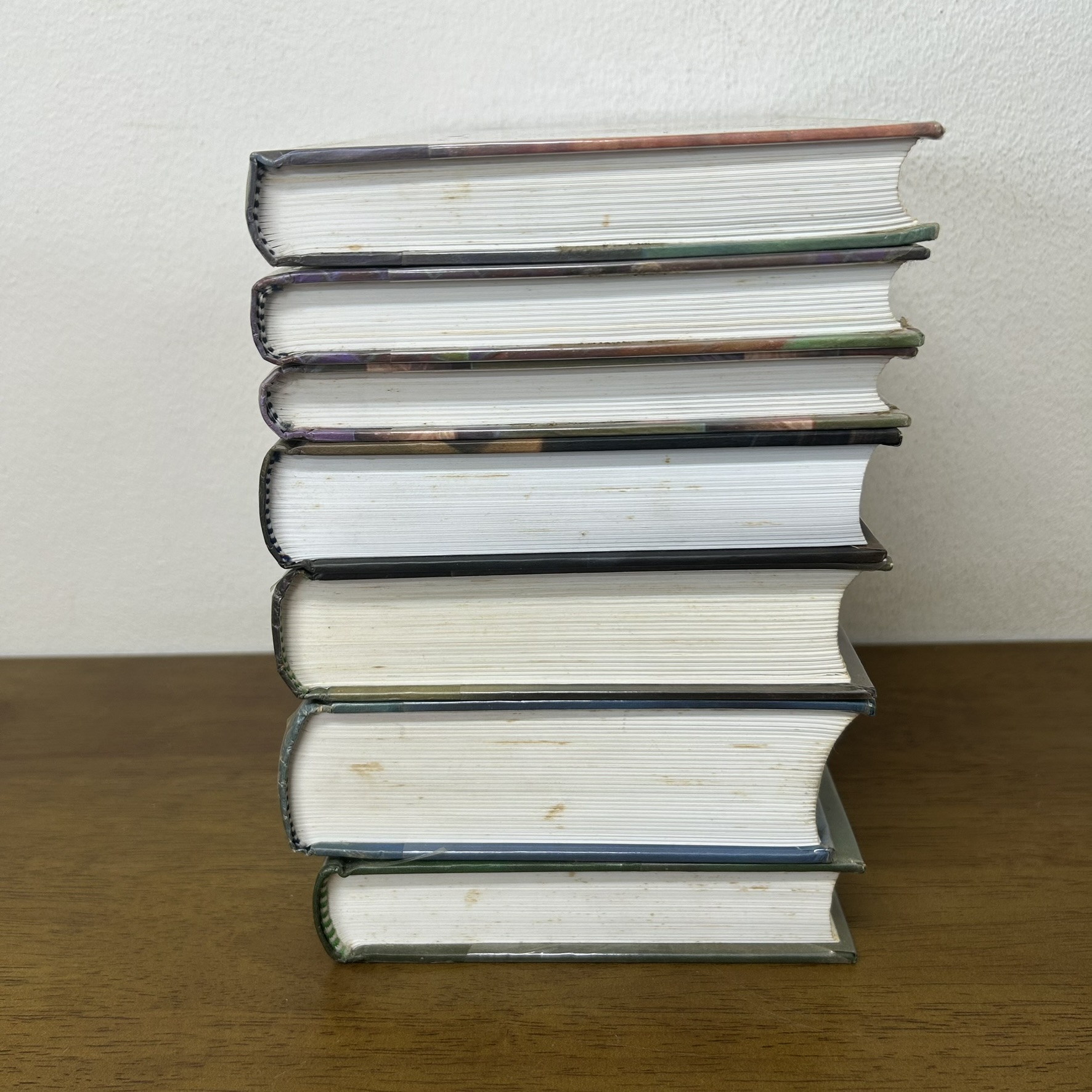 ปกแข็ง Harry Potter แฮร์รี่ พอตเตอร์ 1-7 จบ ครบชุด ... J.K. Rowling (มือสอง) วรรณกรรม นิยายแปล