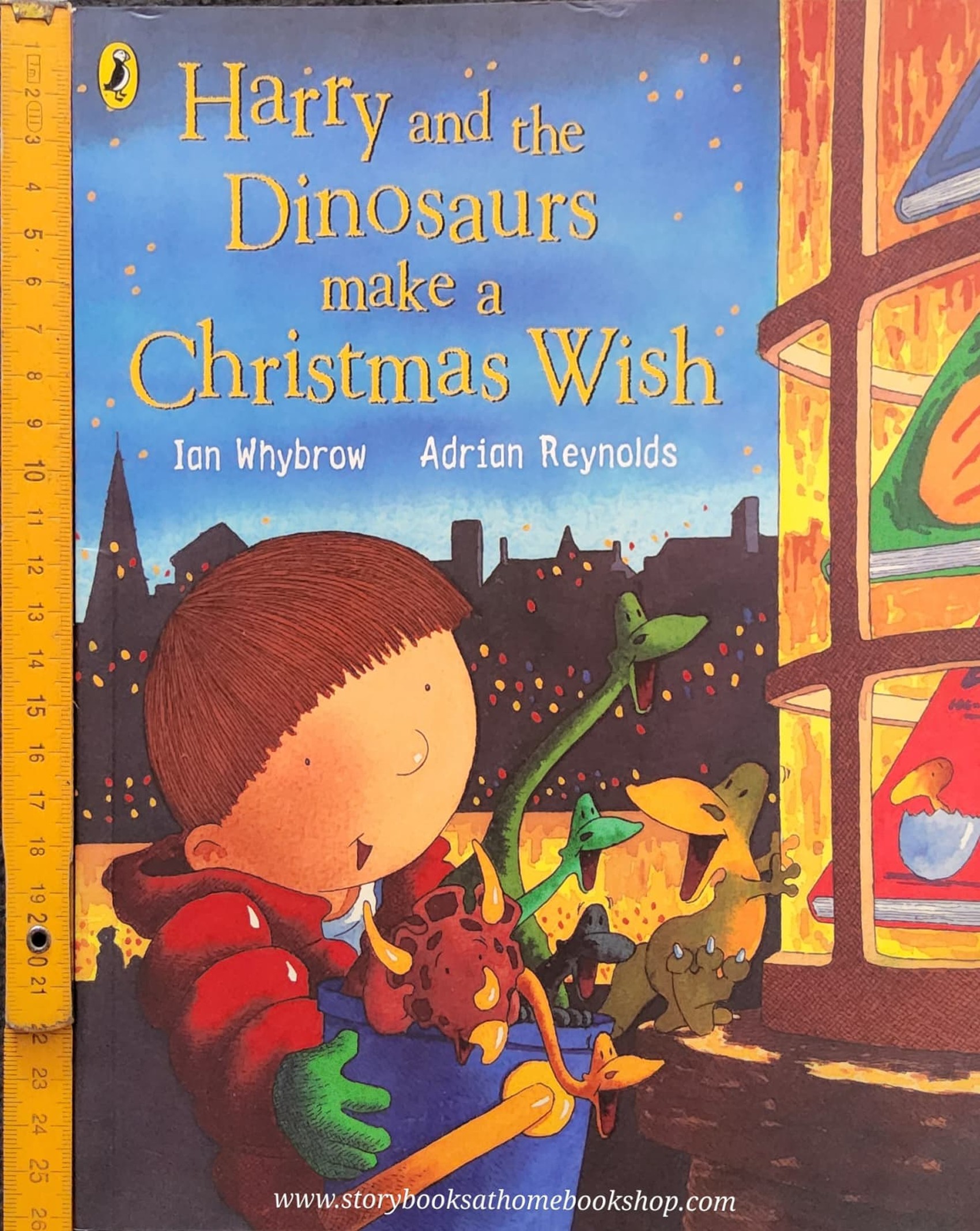 หนังสือนิทานปกอ่อน** 🍓🍓 HARRY AND THE DINOSAURS MAKE A CHRISTMAS WISH BY IAN WHYBROW AND ADRIAN REYNOLDS