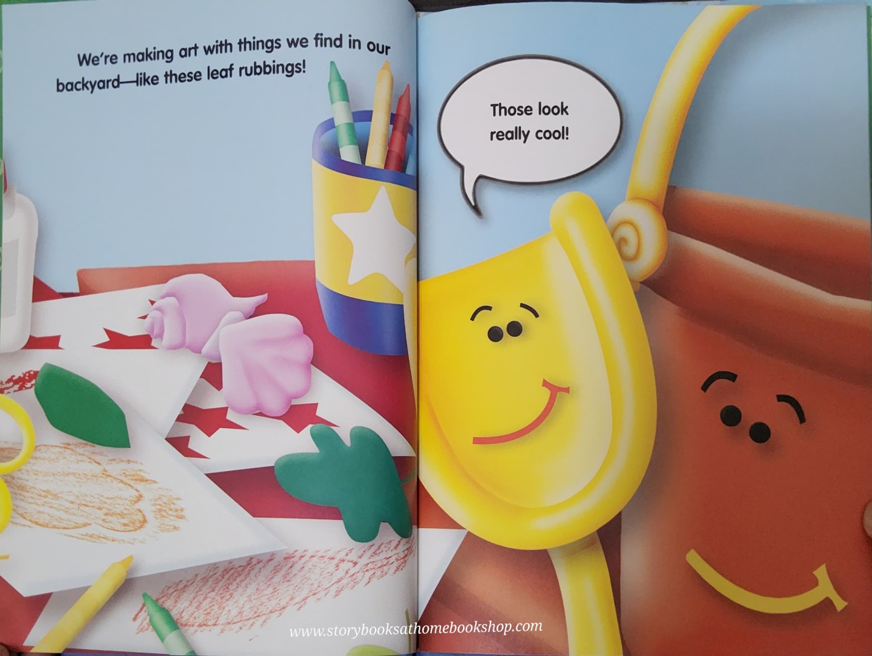 หนังสือนิทานปกแข็ง ** ♥️BLUE'S CLURES: BLUE'S ART DAY