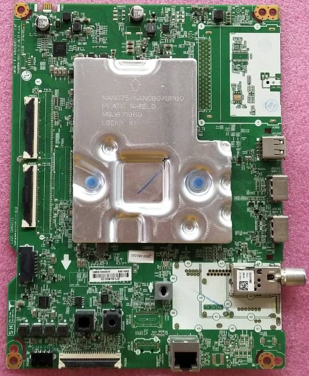 เมนบอร์ดทีวีแอลจี LG ของแท้มือสองพร้อมใช้งาน ใช้กับรุ่น43UP7700PTC.ATMGLJD 43UP7750PTB.ATMGLJD