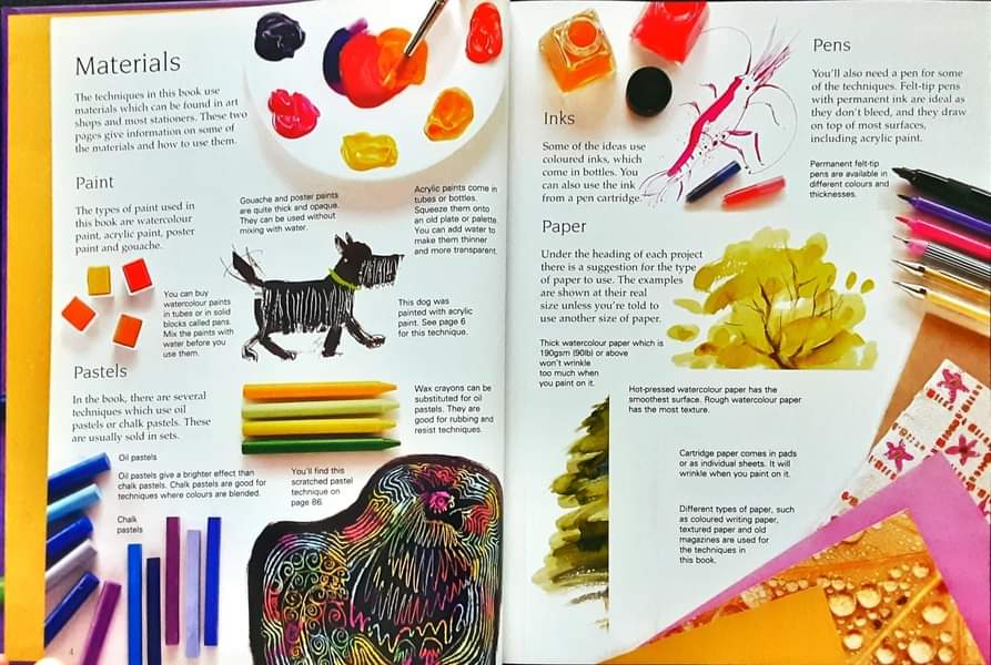 Activities Book** ð
ðThe Usborne book of ART Skills