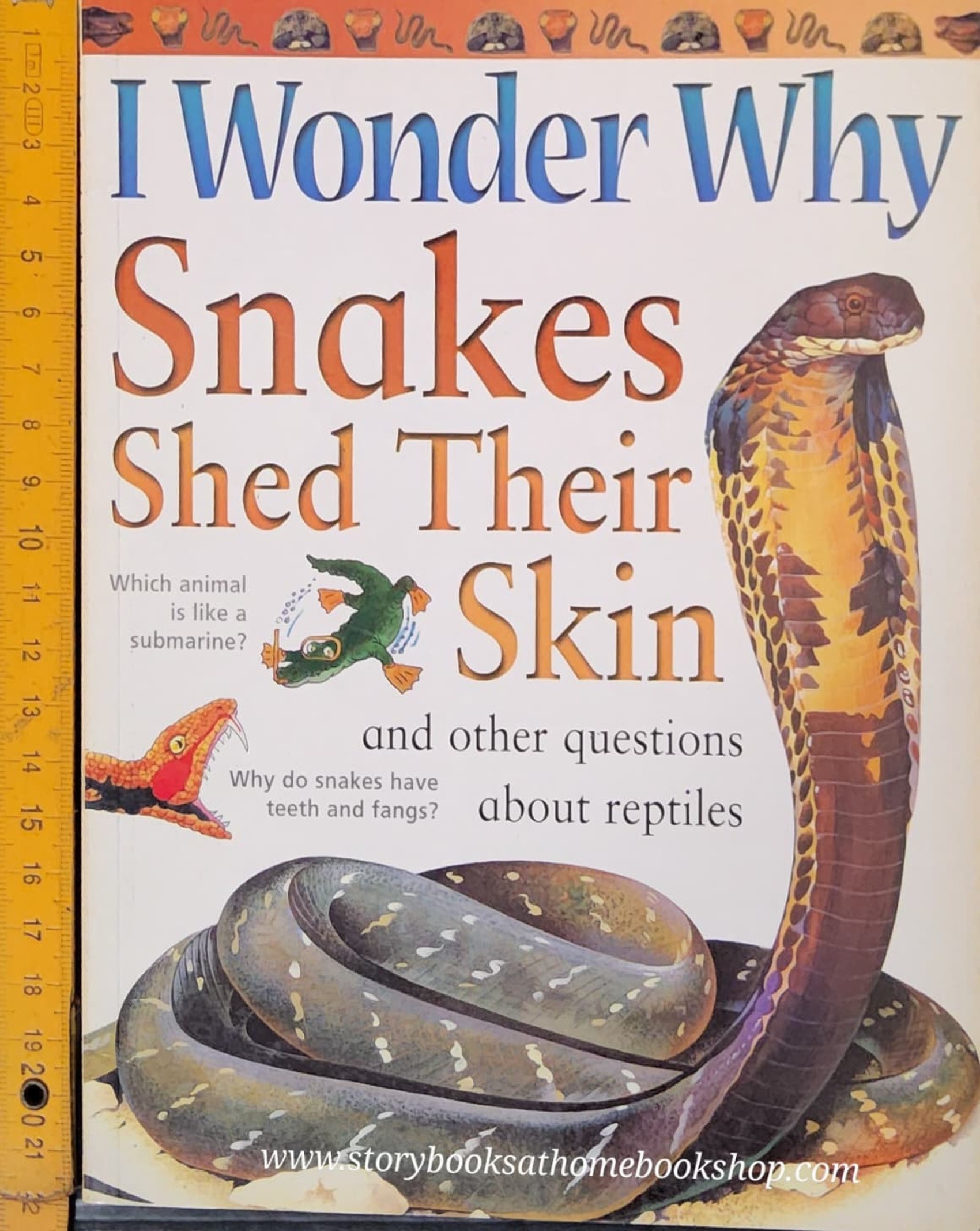 KNOWLEDGE BOOK** 🍅🍓I Wonder Why SNAKES SHED THEIR SKIN and other questions about reptiles