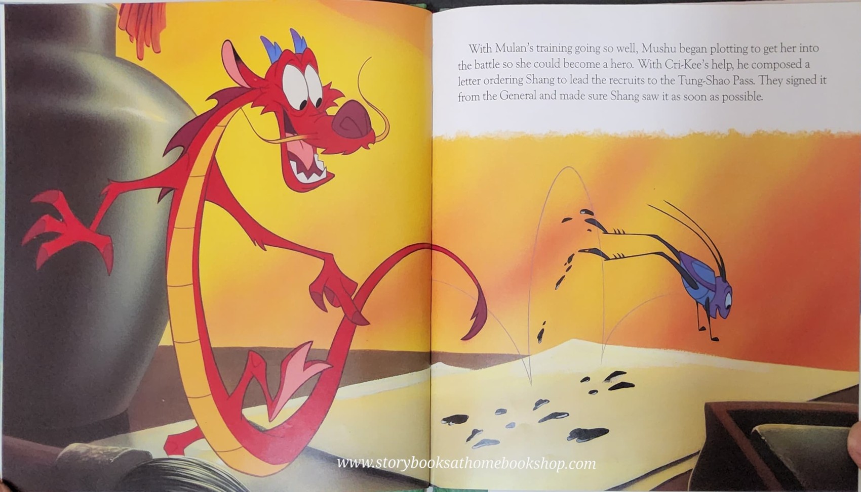 หนังสือนิทานปกแข็ง** 🍅🍅DISNEY : MULAN