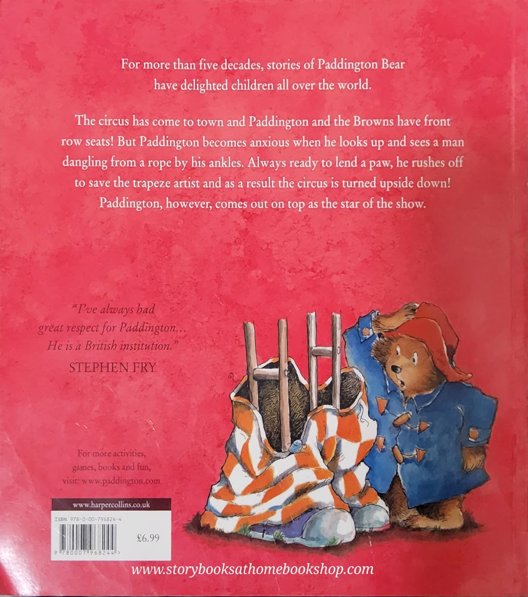 หนังสือนิทานปกอ่อน** 🍅🍓PADDINGTON AT THE CIRCUS BY MICHAEL BOND