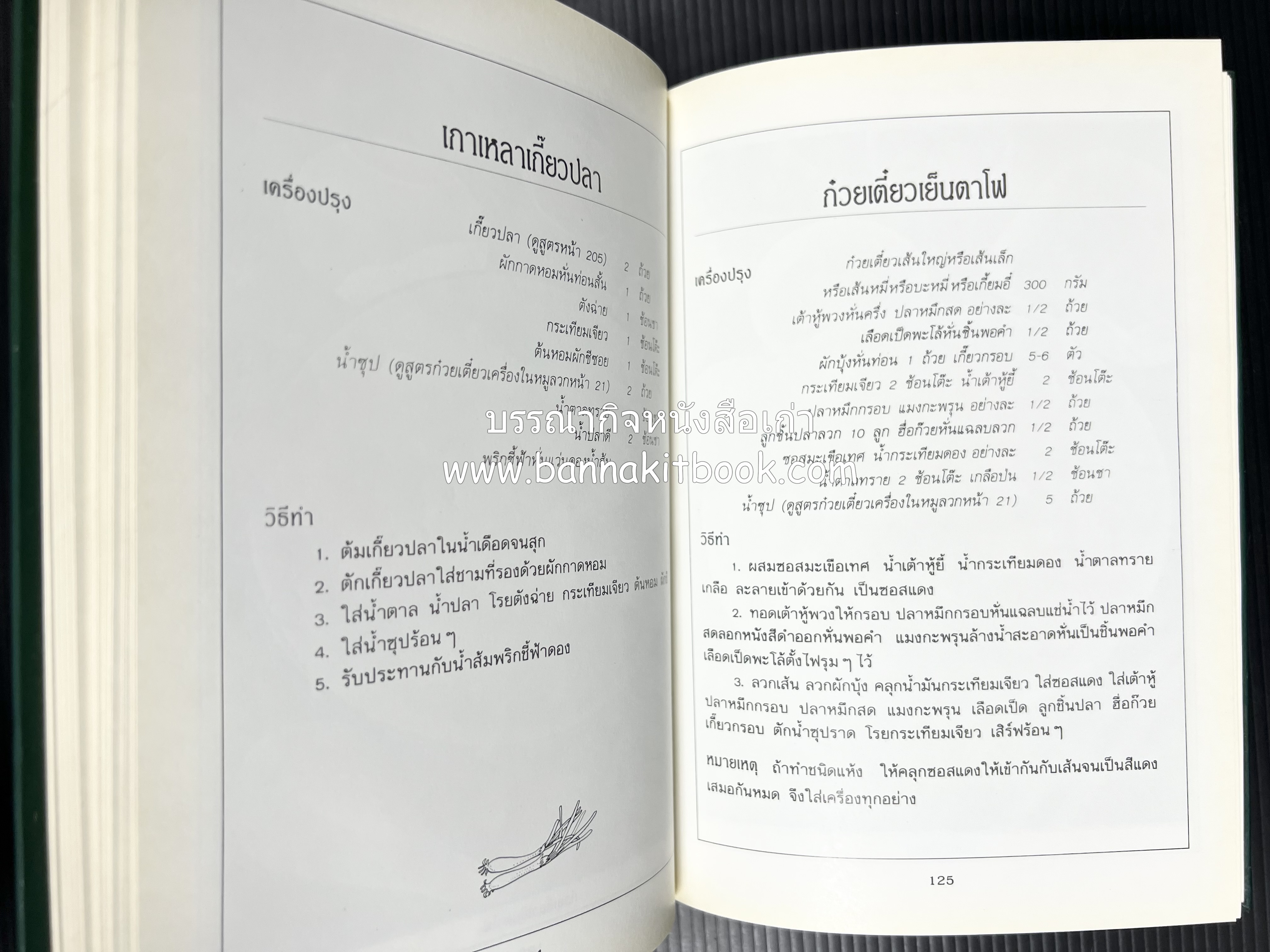 ก๋วยเตี๋ยว โดย : อาจารย์ศรีสมร คงพันธุ์.