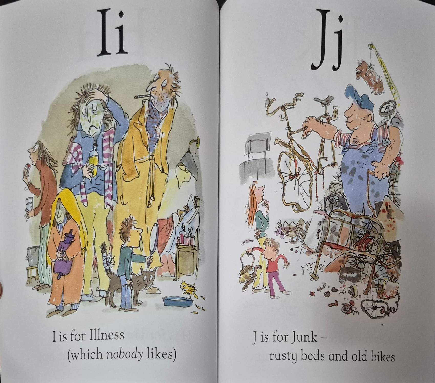หนังสือนิทานปกอ่อน ** 🍅🍓ABC BY QUENTIN BLAKE