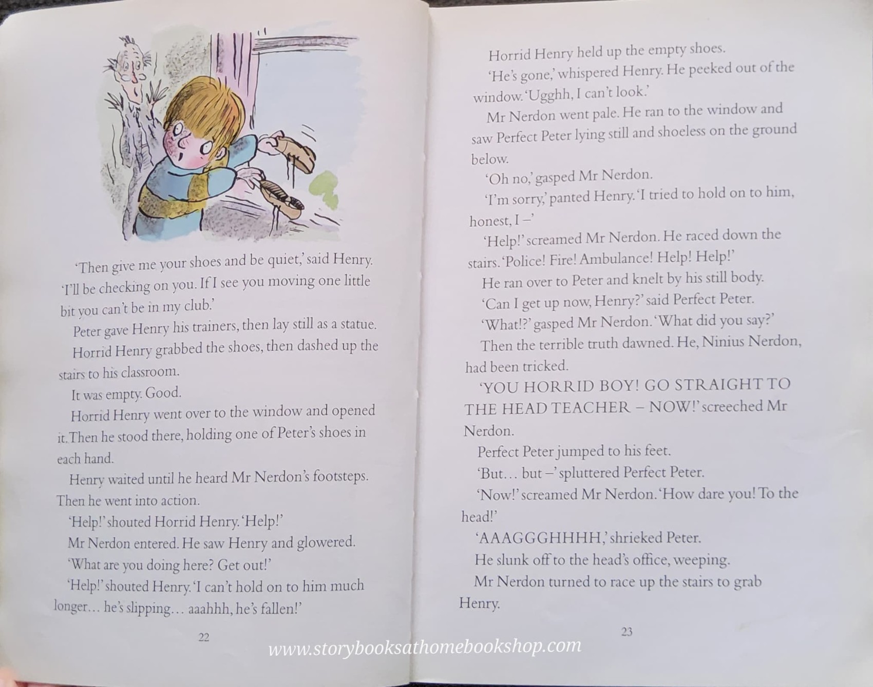 หนังสือนิทานปกอ่อน** 🍅HORRID HENRY'S BIG BAD BOOK