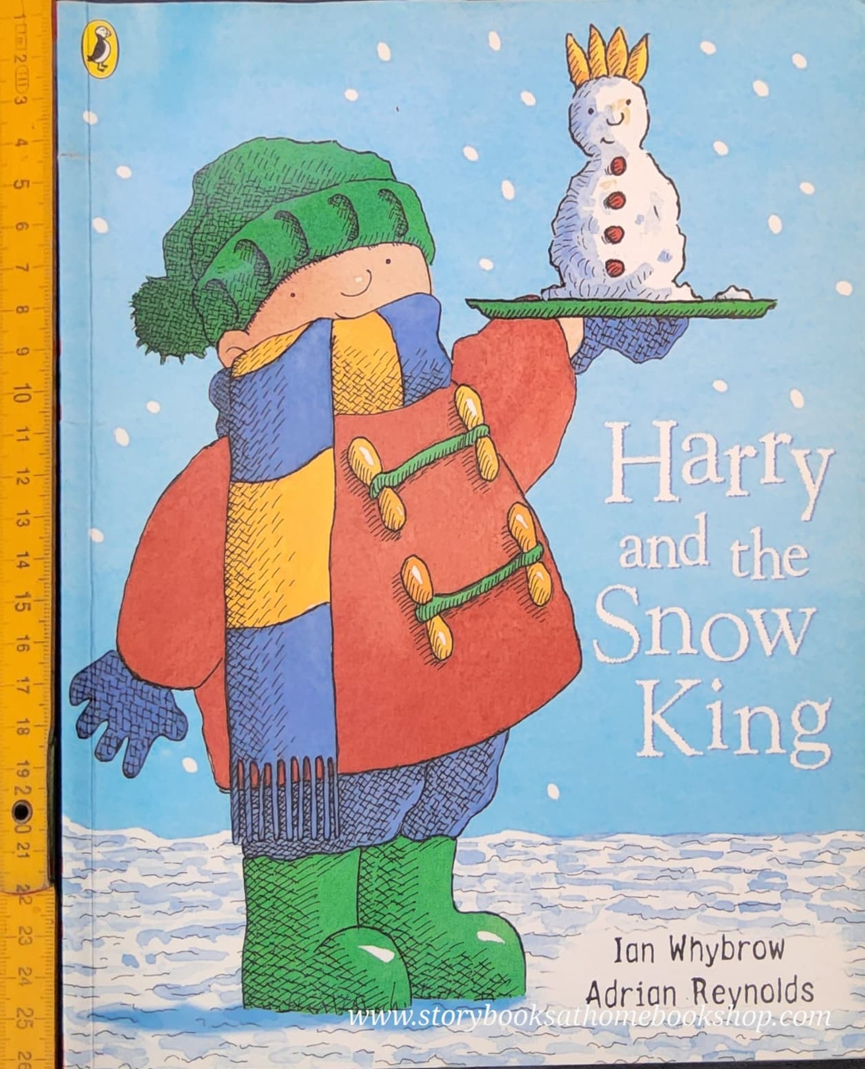 หนังสือนิทานปกอ่อน** 🍓🍓 HARRY AND THE SNOW KING BY IAN WHYBROW.ADRIAN RAYNOLDS