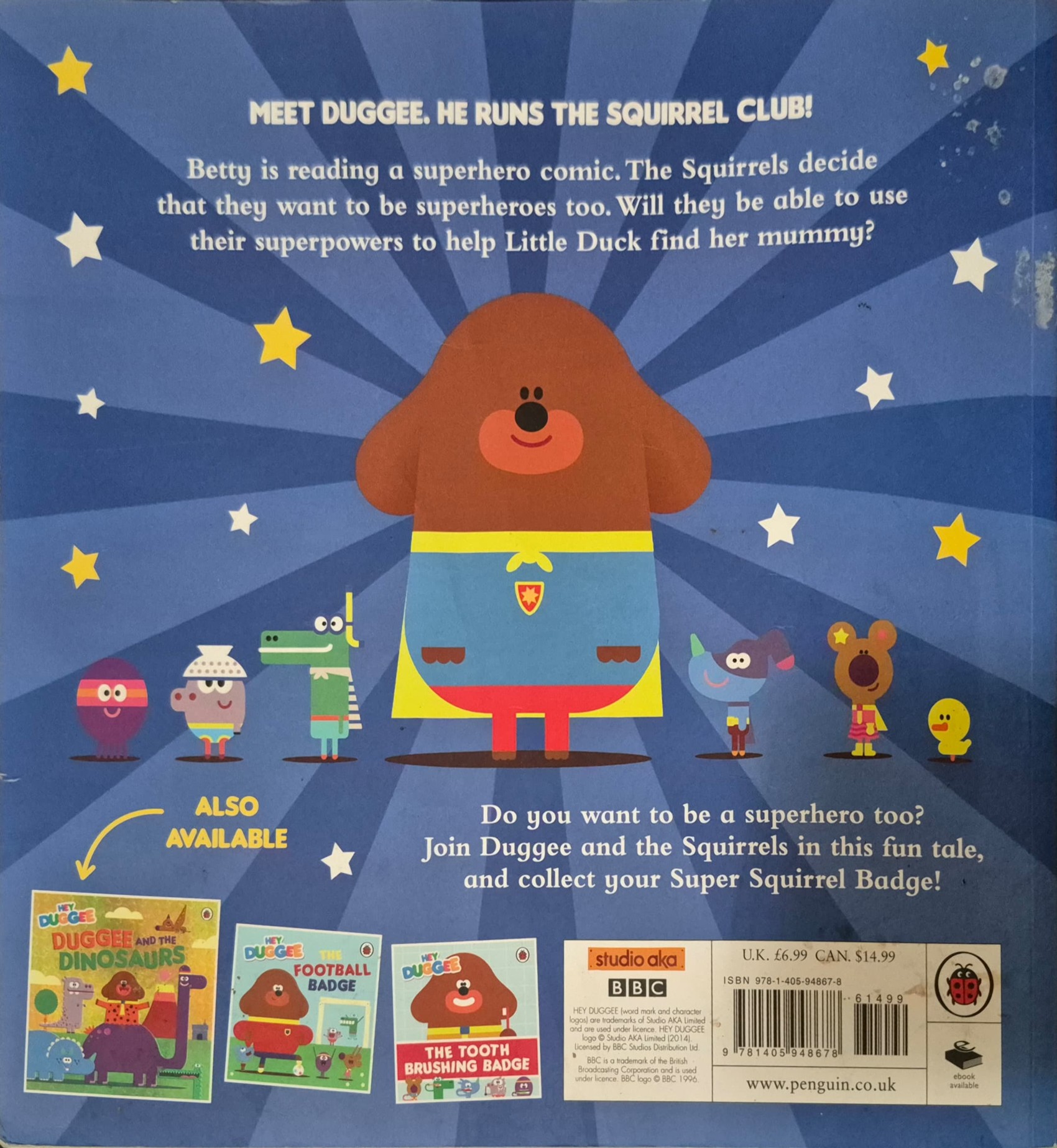 หนังสือนิทานปกอ่อน** 🍅🍅HEY DUGGEE:SUPER DUGGEE