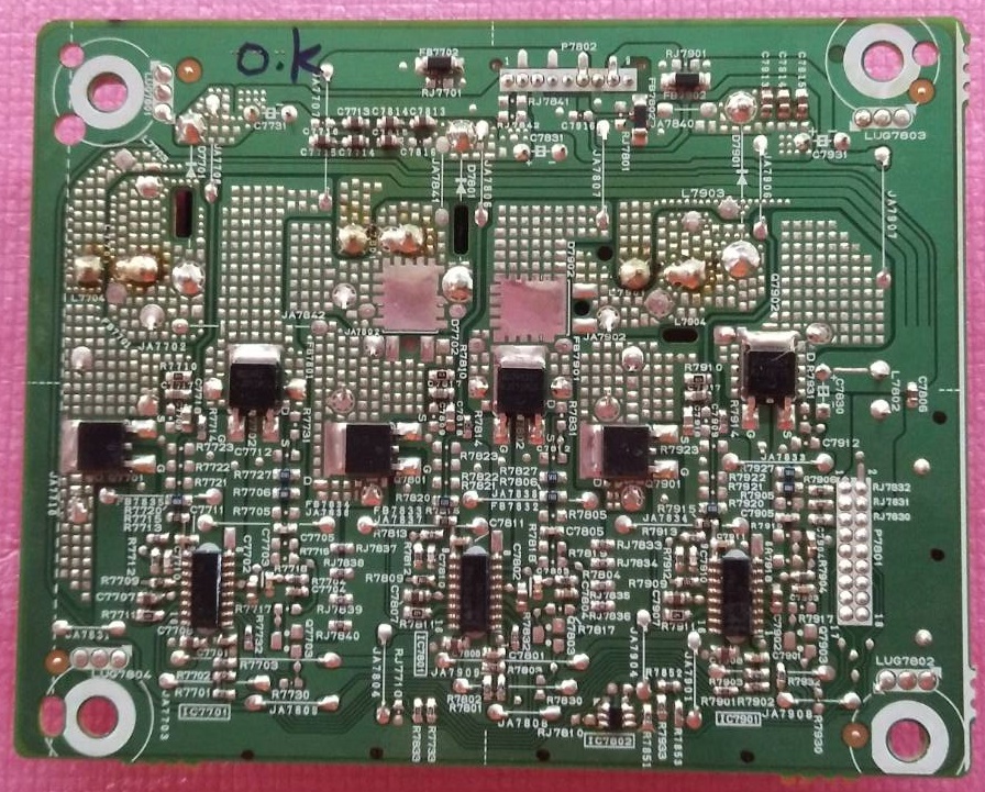 ไดร์ LEDทีวี SHARP (ชาร์ป)ของแท้ถอดจากเครื่อง ใช้กับรุ่น 4T-C50AH1X พาร์ทQPWBFG949WJZZ