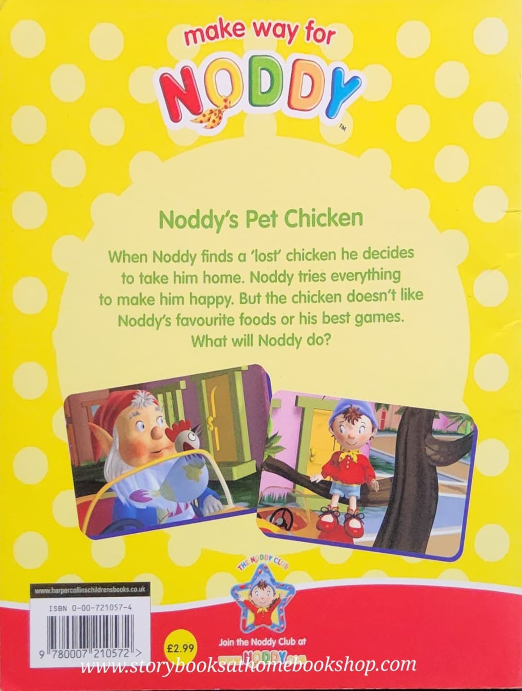 หนังสือนิทานปกอ่อน** 🍅🍓MAKE WAY FOR NODDY: NODDY'S PET CHICKEN
