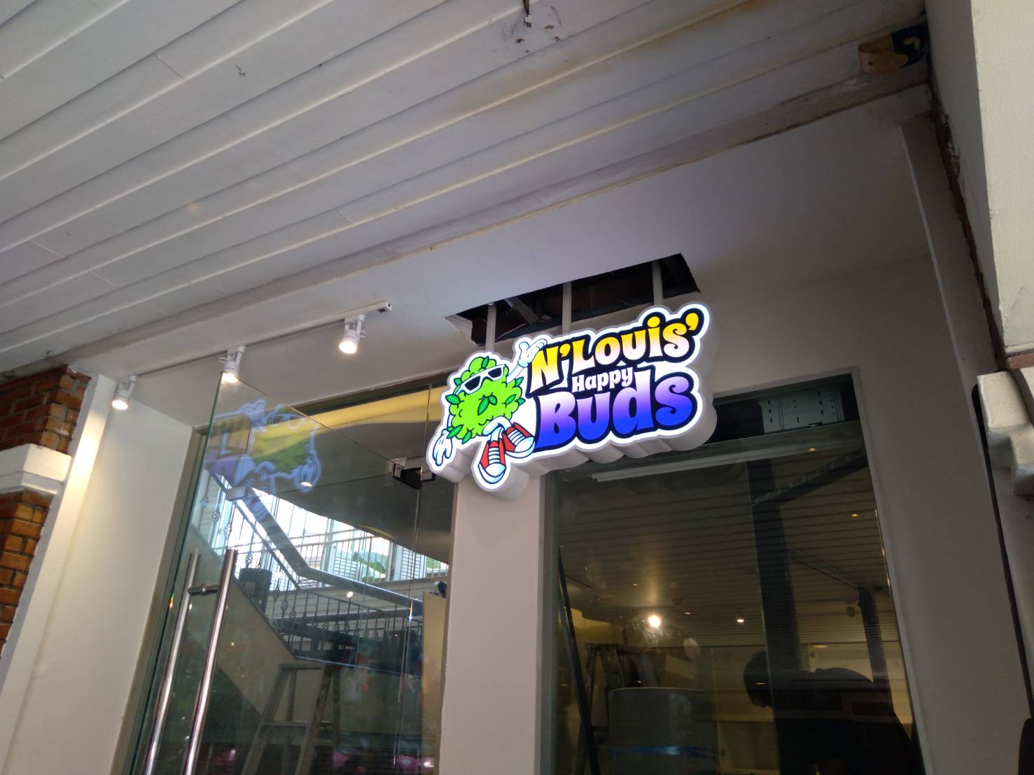 #ป้ายกล่องไฟติดหน้าร้าน
