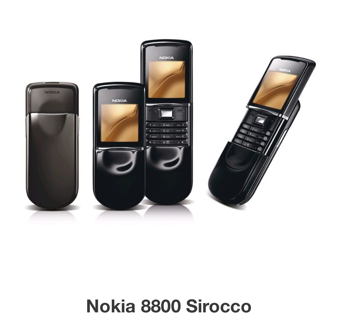 Nokia 8800 Scirocco Edition GSM 900/1800/1900 MHz อุปกรณ์ครบ Made in Finland!!!