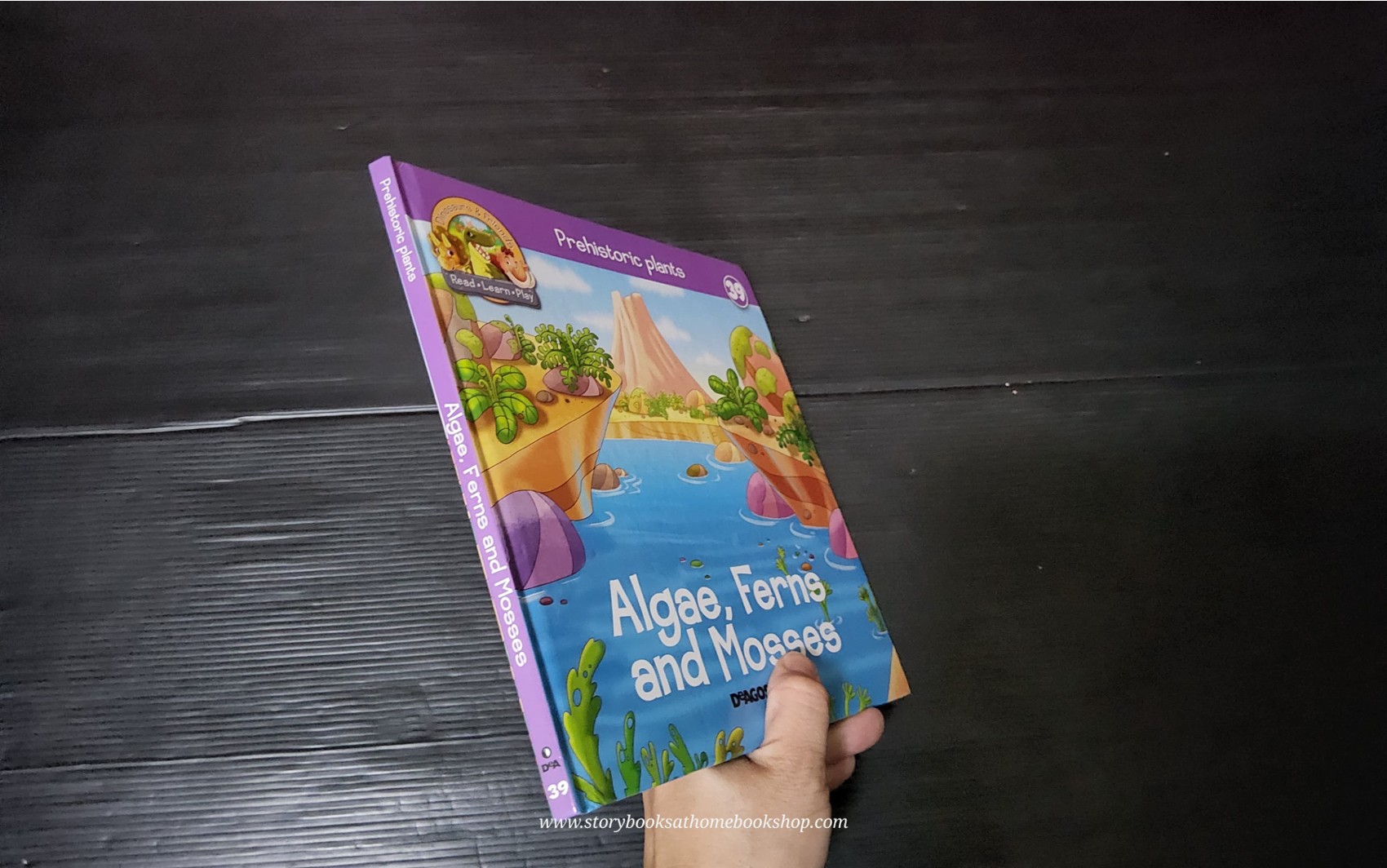 หนังสือนิทานปกแข็ง** 🍅🍓DINOSAURS&FRIENDS READ.LEARN.PLAY:PREHISTORIC PLANTS ALGAE,FERNS AND MOSSES #39