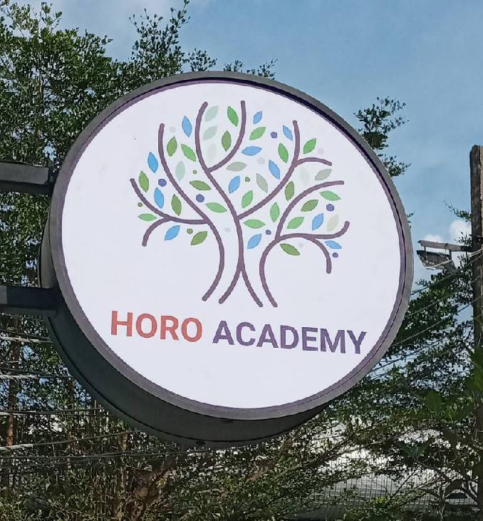 #ป้ายกล่องไฟวงกลมหน้าอะคริลิคติดสติ๊กเกอร์ #กล่องไฟติดหน้าร้าน