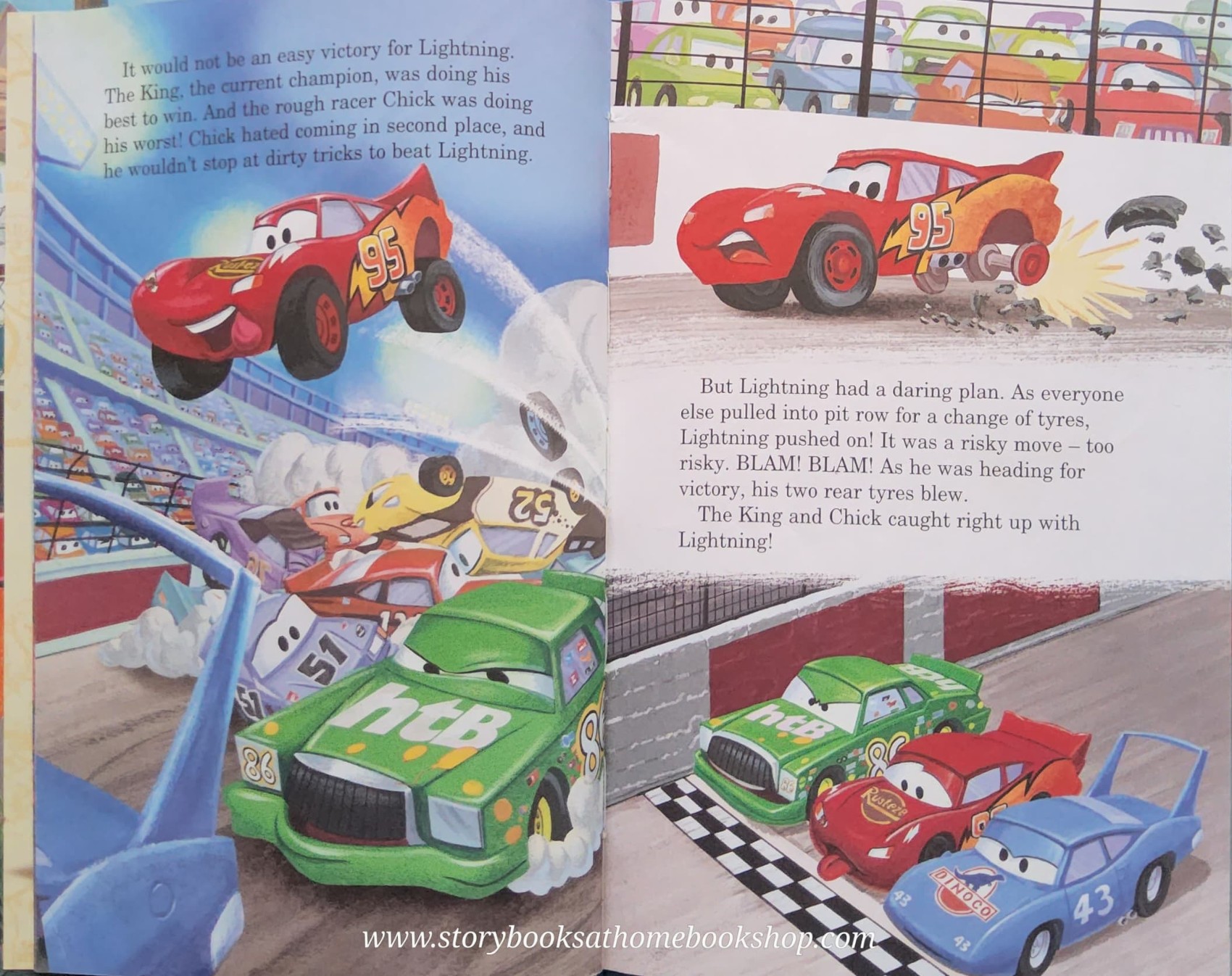 หนังสือนิทานปกแข็ง** 🍅🍅DISNEY PIXAR THE WORLD OF CARS