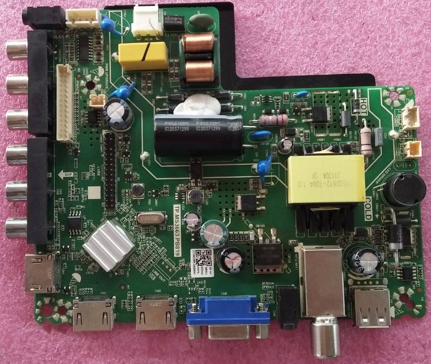เมนบอร์ดทีวี อัลตรอน ALTRON ของแท้มือสองถอดจากเครื่อง รุ่นLTV-3206 พาร์ท TP.MS3663.PB819 เบอร์จอV320BJ8-Q01