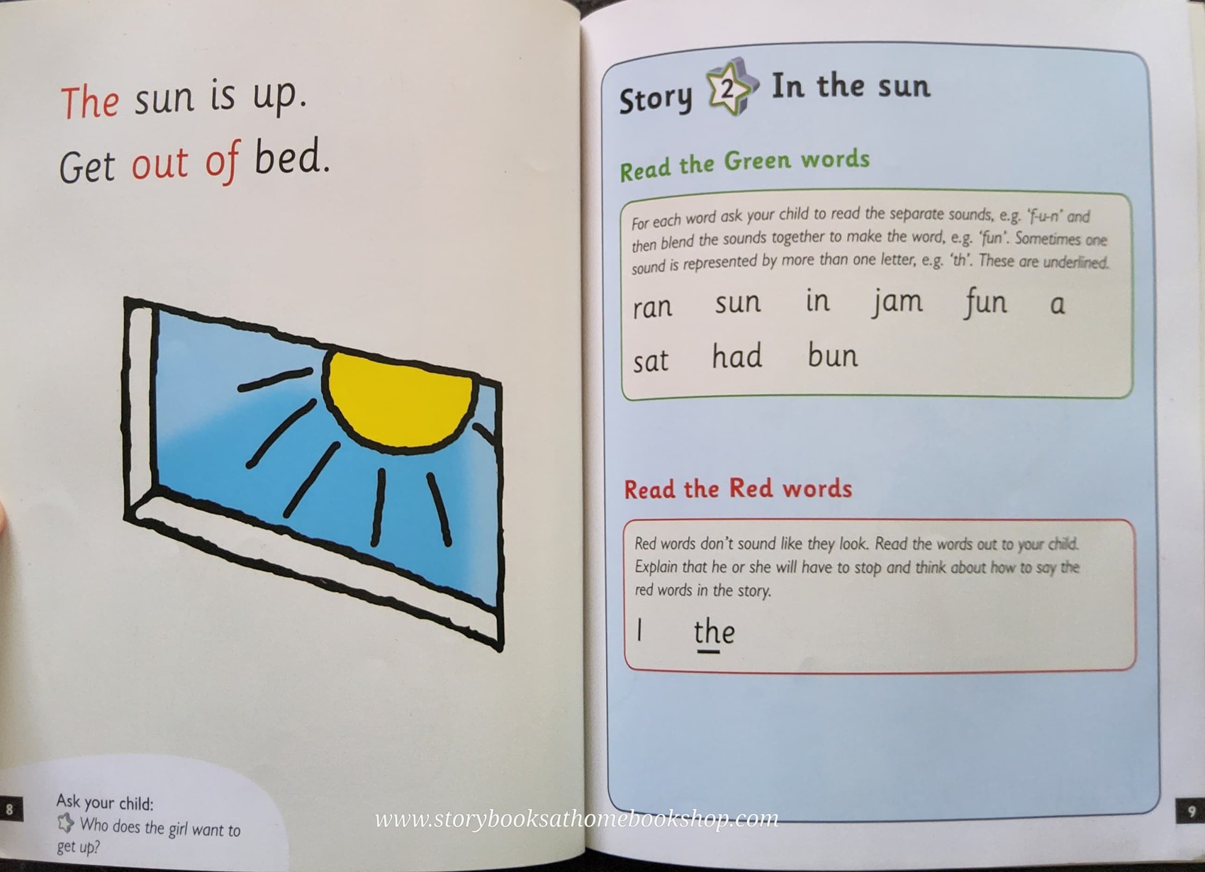 หนังสือนิทานปกอ่อน** 🍅🍓OXFORD Read with Inc. PHONICS: Get up!