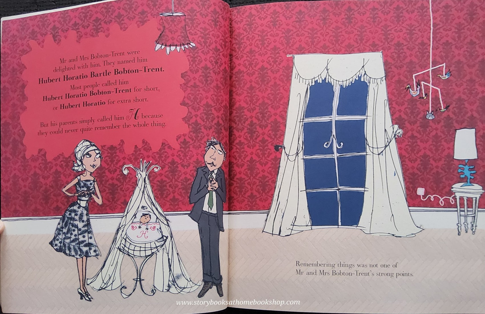 หนังสือนิทานปกอ่อน** 🍅HUBERT HORATIO BARTLE BOBTON-TRENT BY LAUREN CHILD