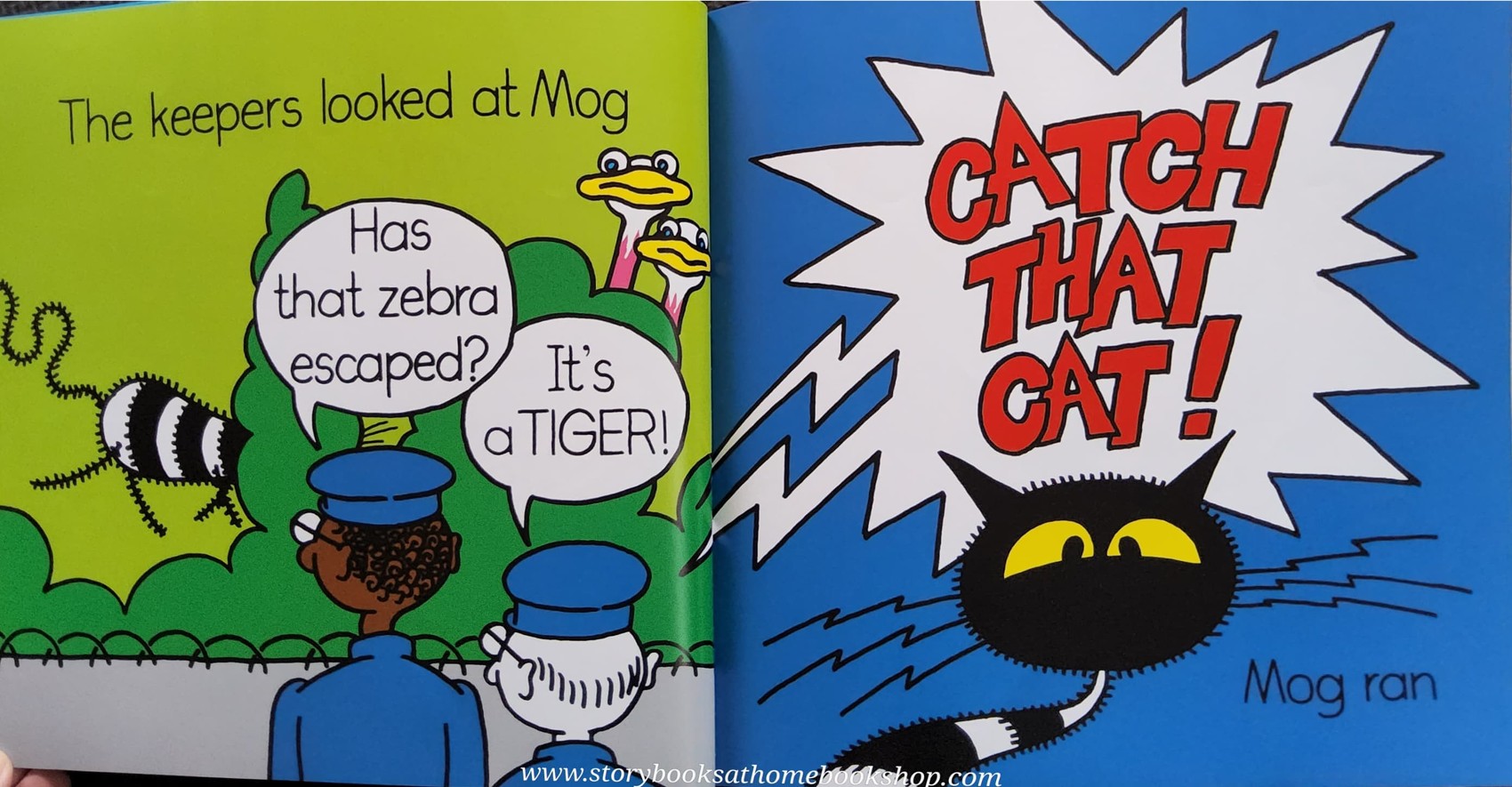 **หนังสือนิทานปกอ่อน ** 🍅🍓MOG AT THE ZOO BY HELEN NICOLL AND JAN PIENKOWSKI♥️♥️