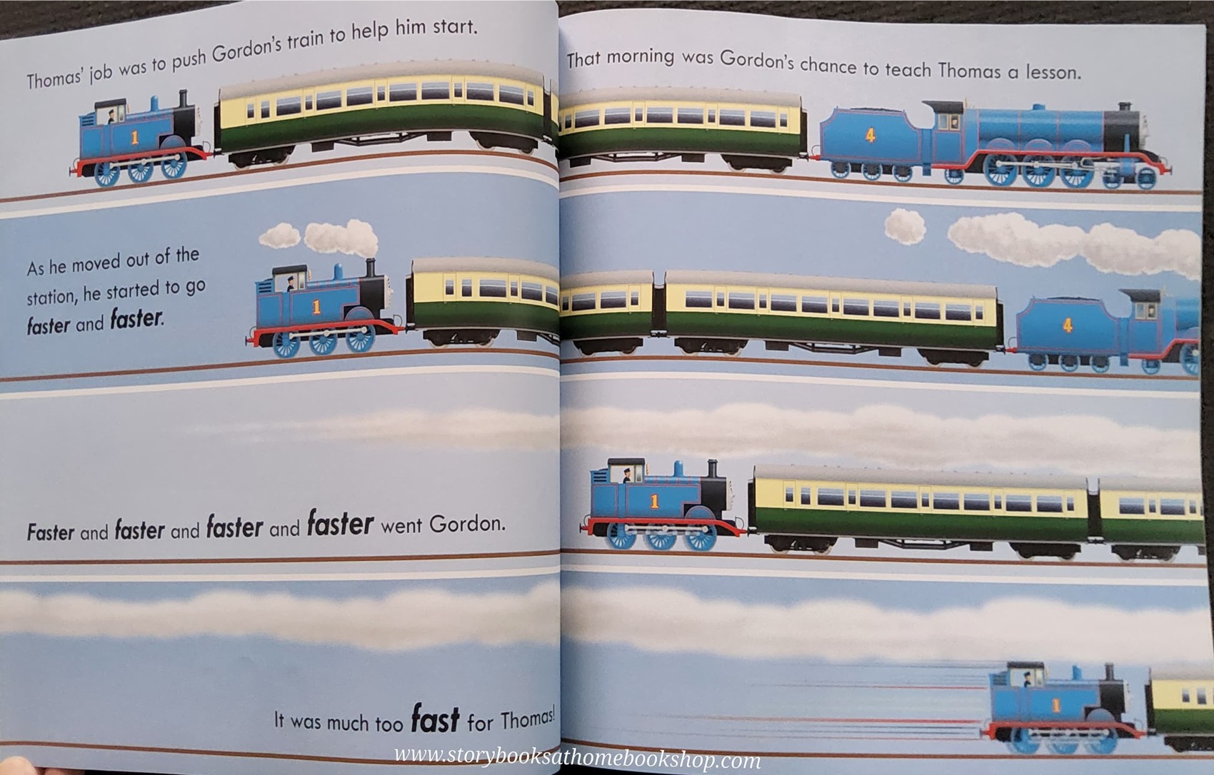 หนังสือนิทานปกอ่อน ** 🍅🍓THOMAS THE TANK ENGINE