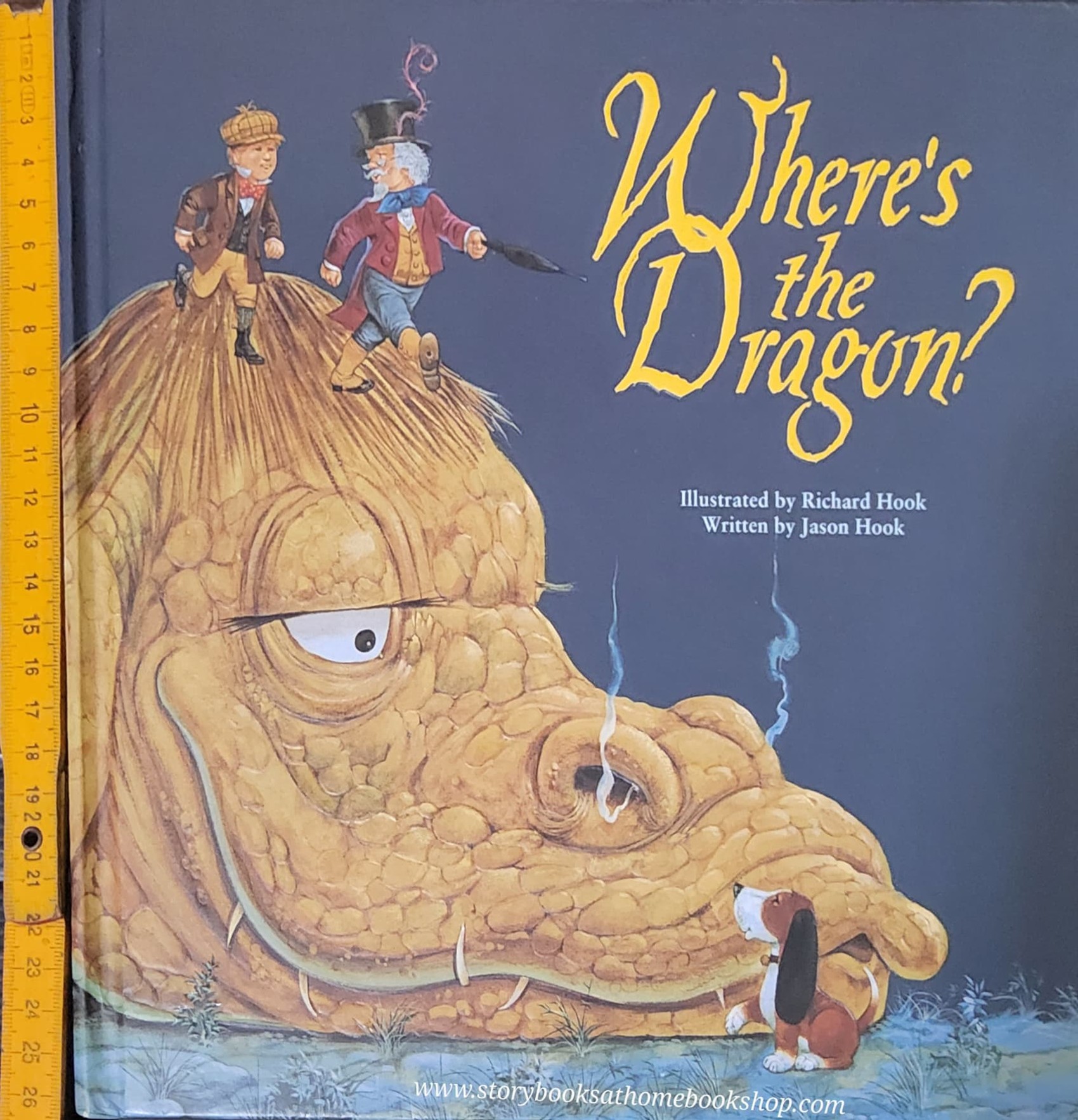 หนังสือนิทานปกแข็ง ** 🍅🍓WHERE'S THE DRAGON?