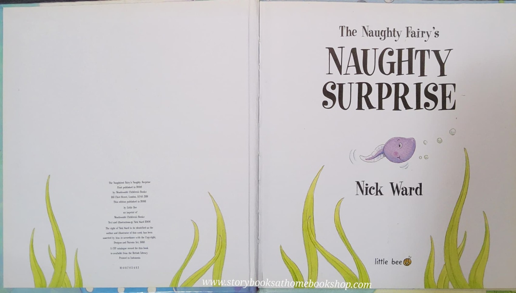 หนังสือนิทานปกแข็ง ** 🍅🍓 THE NAUGHTY FAIRY'S :NAUGHTY SURPRISE