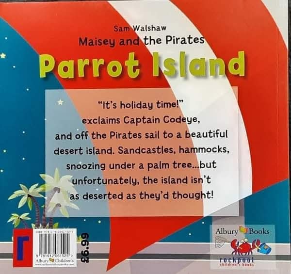 หนังสือนิทานปกอ่อน** 🍓🍓Maisey and the Pirates Parrot Island
