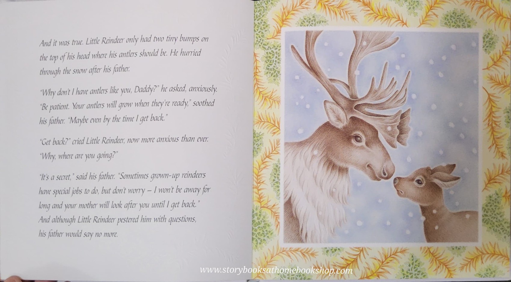 หนังสือนิทานปกแข็ง** 🍅🍓THE LITTLE REINDEER