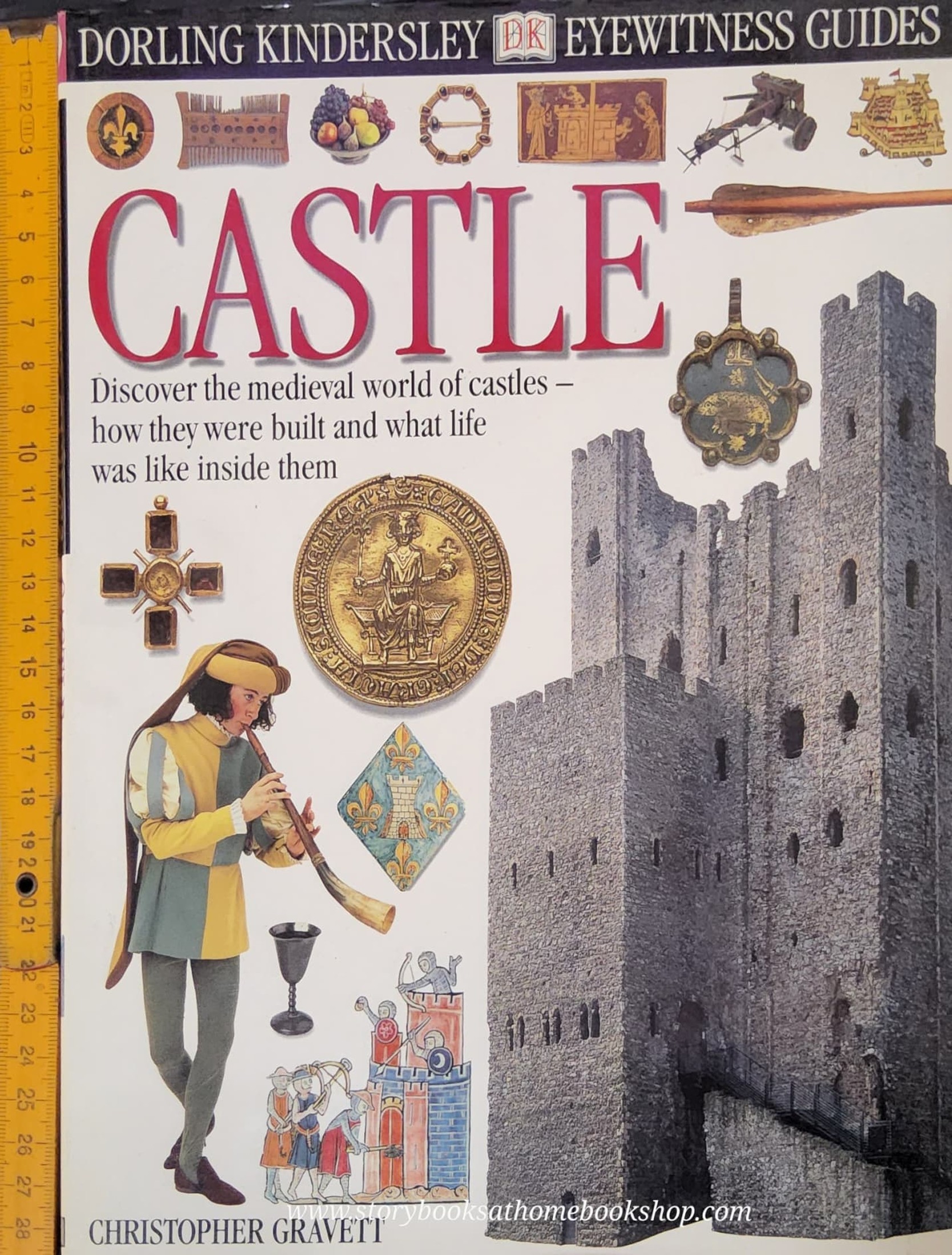 KNOWLEDGE BOOK** ♥️DK EYEWITNESS GUIDES:CASTLE