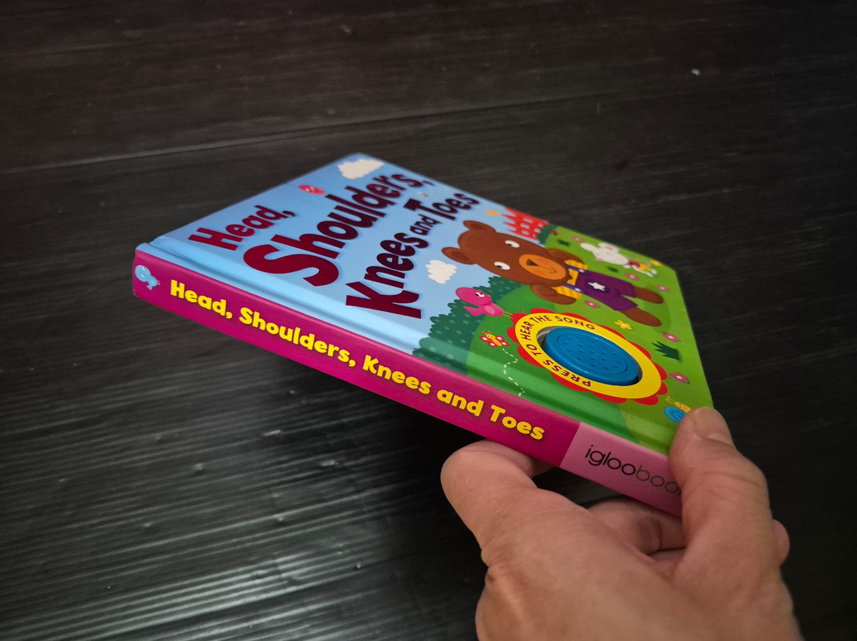 SOUND BOARD BOOK ** 🍅🍓HEAD,SHOULDERS,KNEES AND TOES