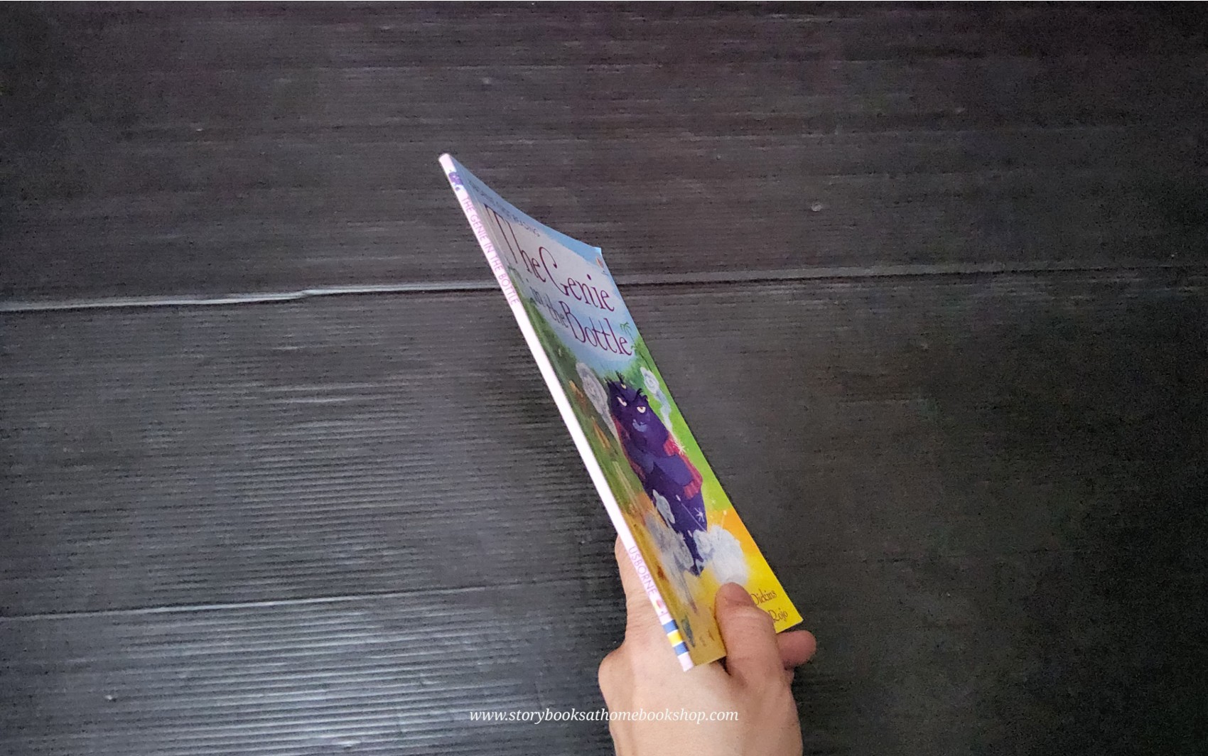 หนังสือนิทานปกอ่อน** ♥️USBORNE FIRST READING: THE GENIE IN THE BOTTLE