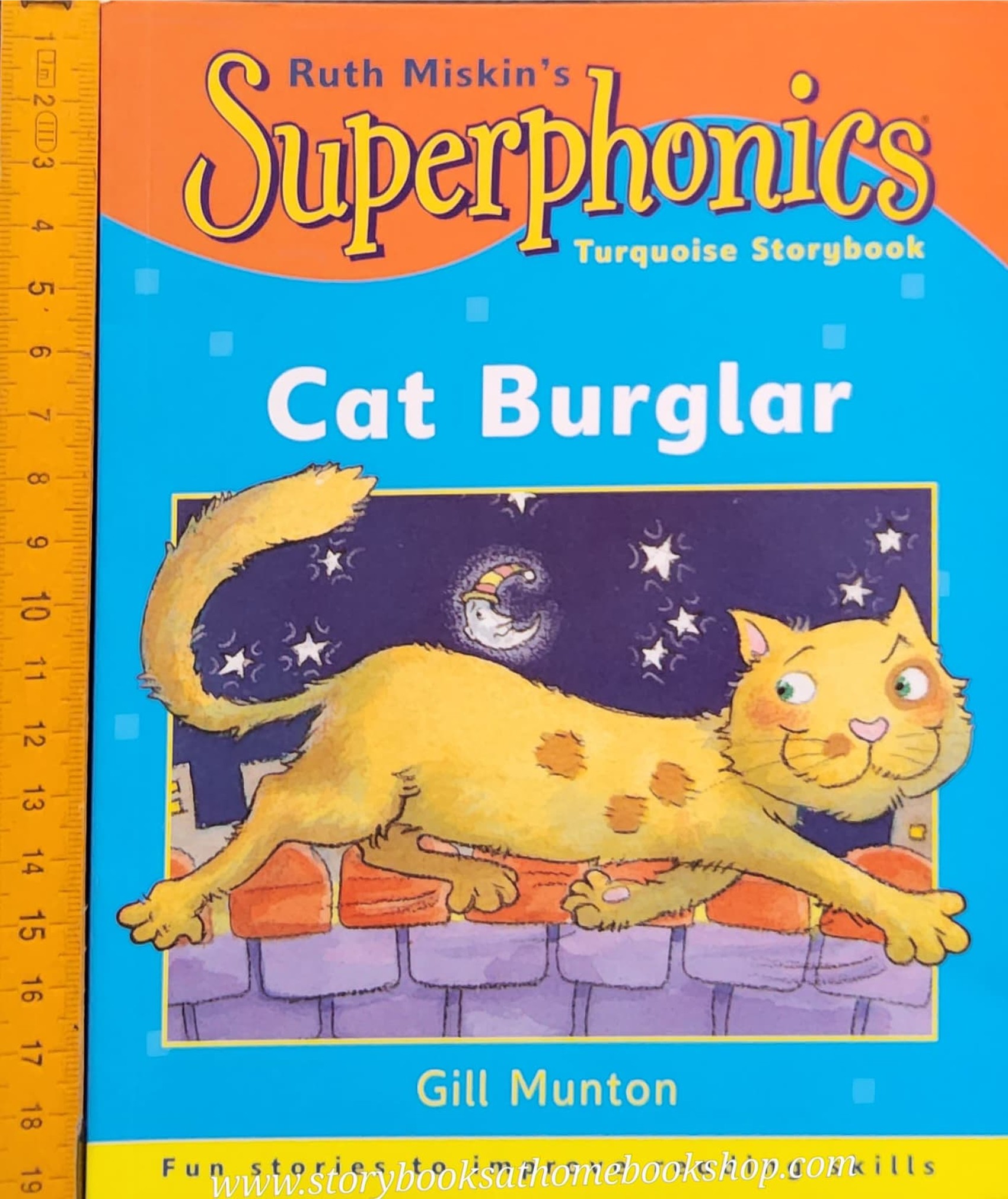 หนังสือนิทานปกอ่อน** ♥️RUTH MISKIN'S SUPERPHONICS: CAT BURGLAR