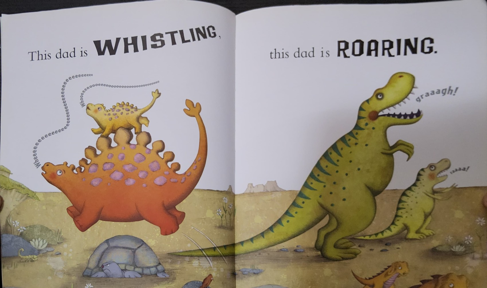 หนังสือนิทานปกอ่อน** 🍅🍓MY DINOSAUR DAD BY RUTH PAUL