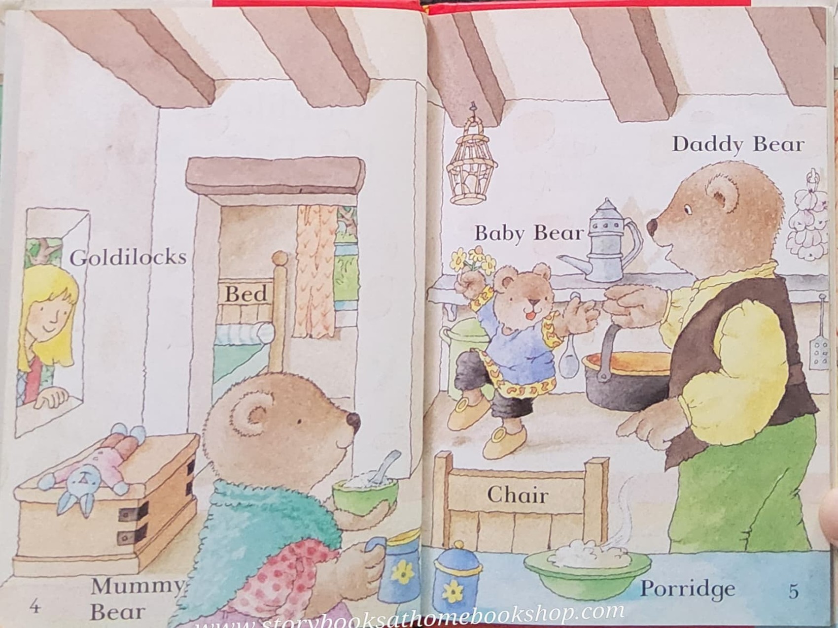 หนังสือนิทานปกแข็ง** 🍅🍅READ IT YOURSELF LEVEL1: GOLDILOCKS AND THE THREE BEARS