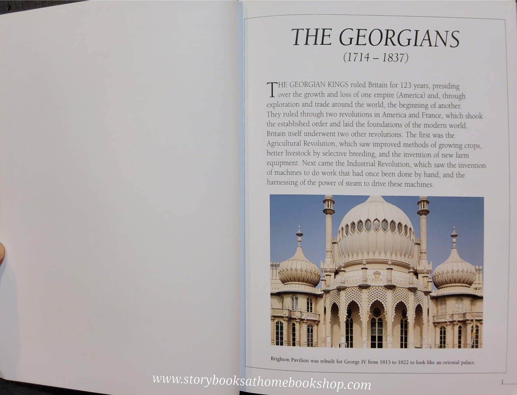 KNOWLEDGE BOOK** ♥️♥️BRITISH HISTORY THE GEORGIANS 1714-1837