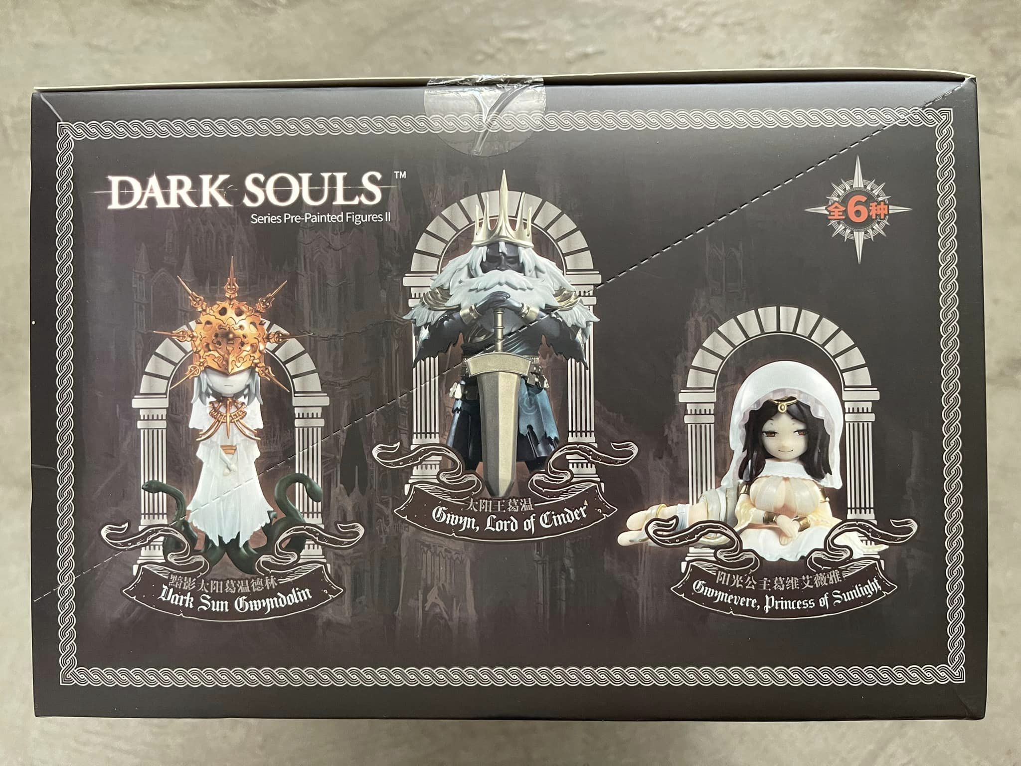 BANDAI NAMCO - DARK SOULS Series Pre-Painted Fifures 2 (1กล่องใหญ่ มี6ชิ้น) (1ชิ้น)(สุ่ม)
