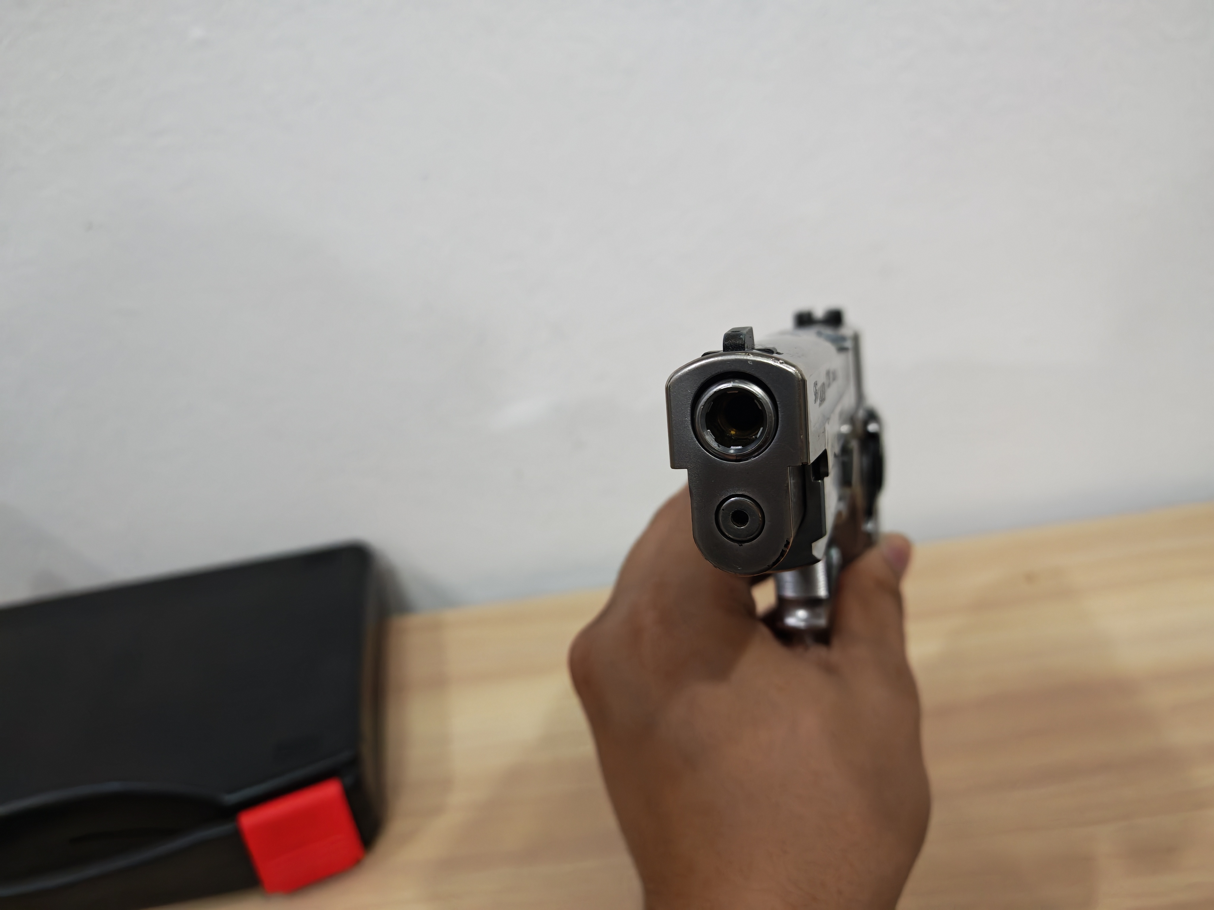 Tokyo Marui Sig Sauer P226 E2 Stainless Model GBB BB Gun บีบีกัน แบบแก๊ส ปืนอัดลม มือสอง Airsoft Gun